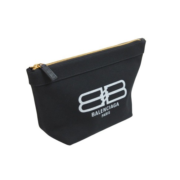 Balenciaga Pouch Shoulder Bag Black - Picture 3 of 10